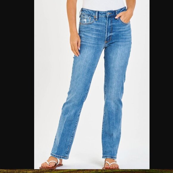 Dear John Denim - Dear John Super High Rise Paris Bootcut Jean - Centerville - Size 28